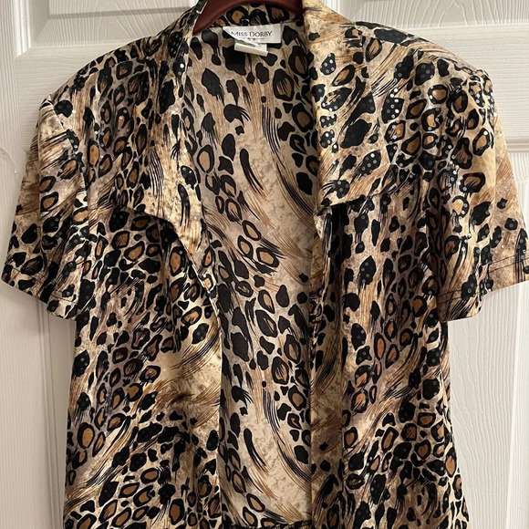 MISS DORY~EXOTIC~CARDIGAN~SIZE 12 - Picture 4 of 7